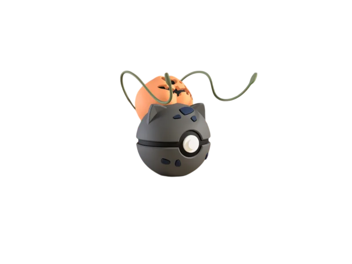 Bulbasaur custom Poké Ball, 3D printed collectible — Signature Finish
