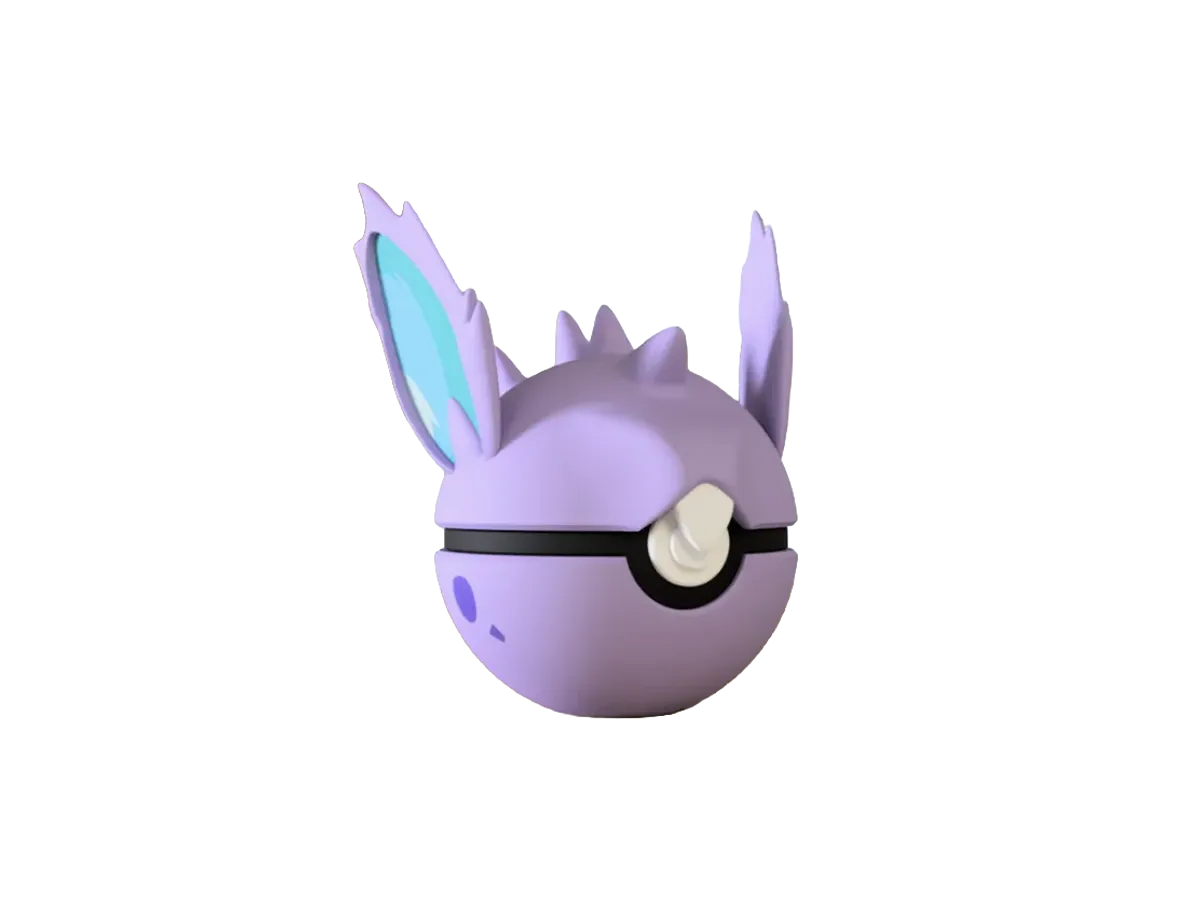 Nidoran♂ custom Poké Ball, 3D printed collectible