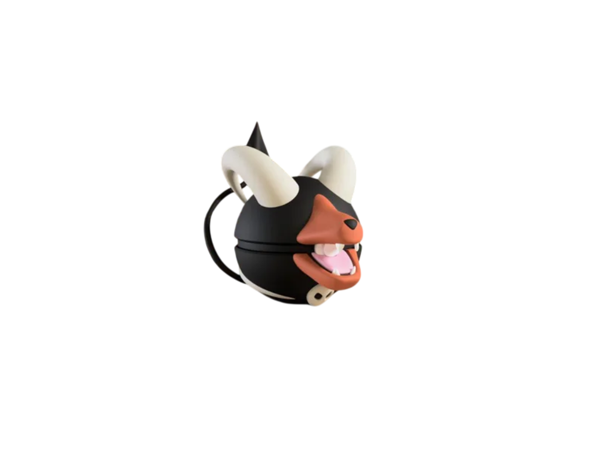 Houndoom custom Poké Ball, 3D printed collectible
