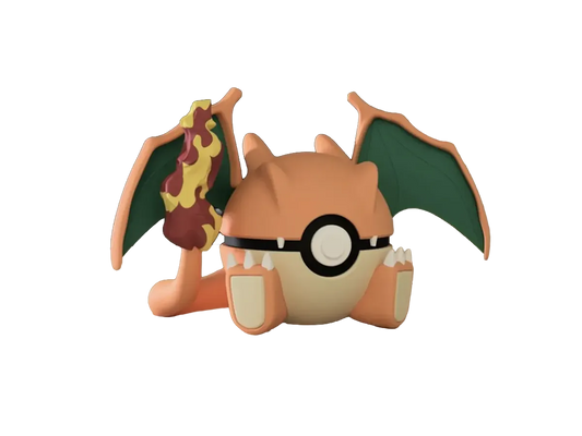 Charizard custom Poké Ball, 3D printed collectible — Classic Design