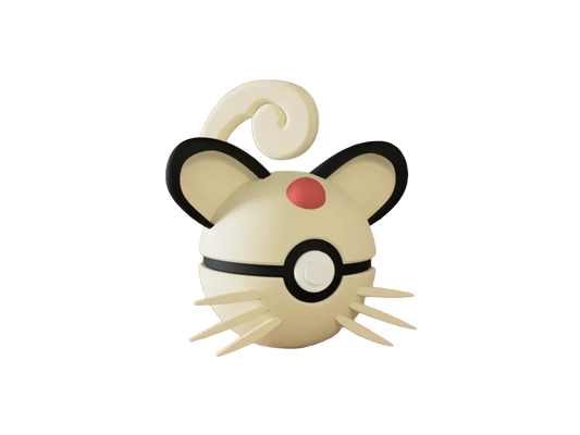 Persian custom Poké Ball, 3D printed collectible