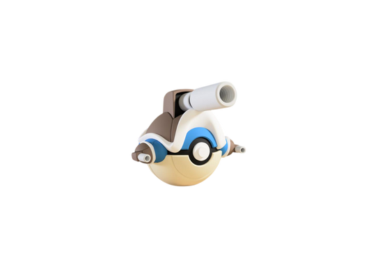 Blastoise custom Poké Ball, 3D printed collectible — Classic Design