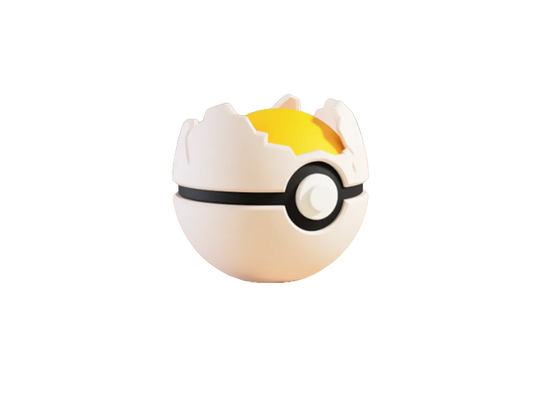Exeggcute custom Poké Ball, 3D printed collectible