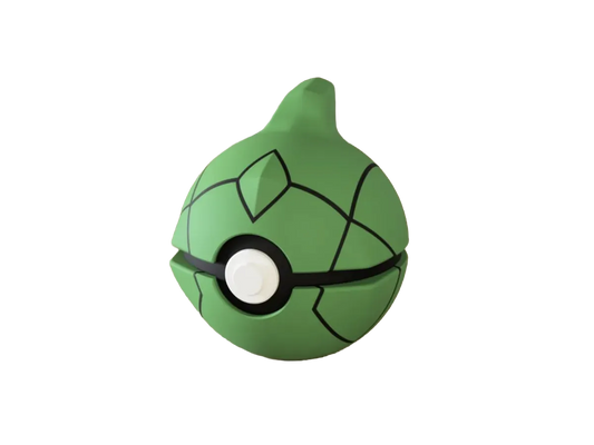 Metapod custom Poké Ball, 3D printed collectible