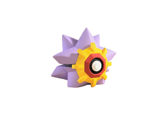 Starmie custom Poké Ball, 3D printed collectible