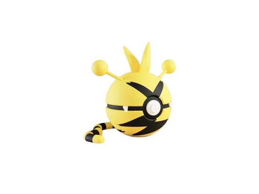 Electabuzz custom Poké Ball, 3D printed collectible