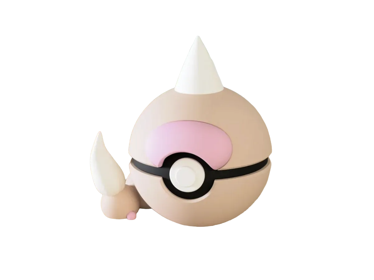 Weedle custom Poké Ball, 3D printed collectible