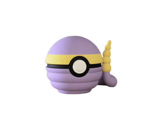 Ekans custom Poké Ball, 3D printed collectible