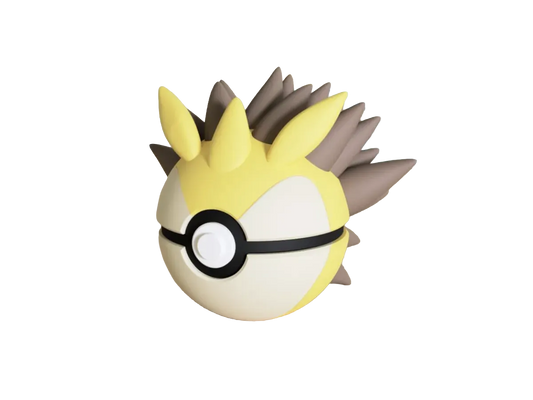 Sandslash custom Poké Ball, 3D printed collectible