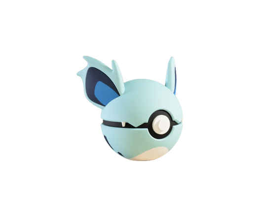 Nidorina custom Poké Ball, 3D printed collectible