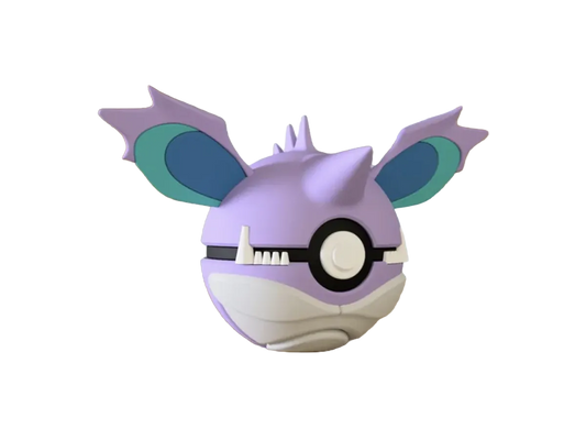 Nidoking custom Poké Ball, 3D printed collectible