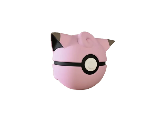 Clefairy custom Poké Ball, 3D printed collectible