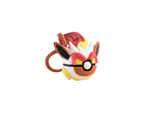 Infernape custom Poké Ball, 3D printed collectible