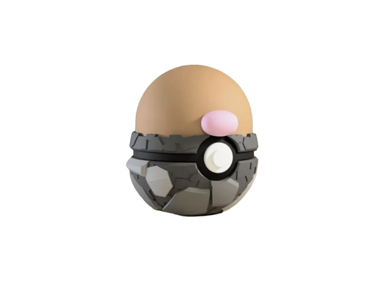 Diglett custom Poké Ball, 3D printed collectible