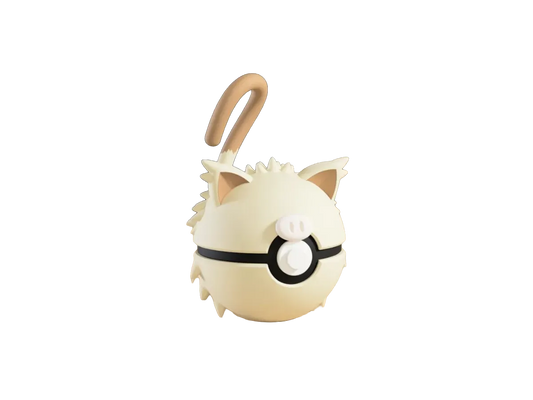 Mankey custom Poké Ball, 3D printed collectible