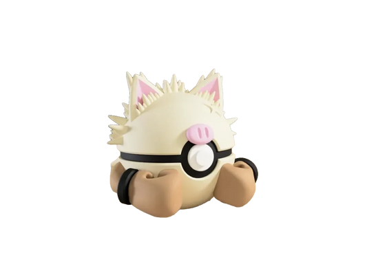 Primeape custom Poké Ball, 3D printed collectible