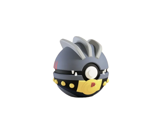 Machoke custom Poké Ball, 3D printed collectible