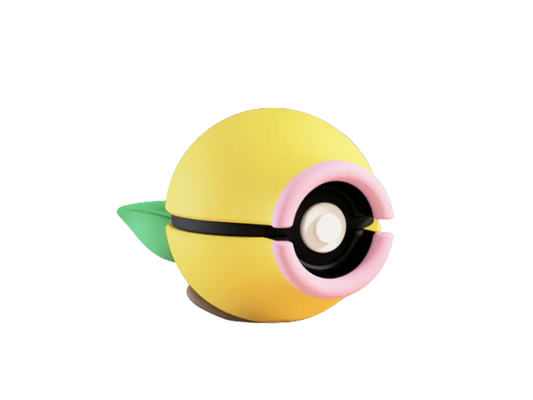 Bellsprout custom Poké Ball, 3D printed collectible