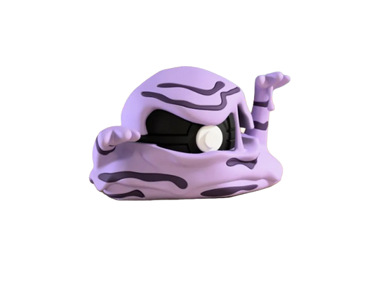 Muk custom Poké Ball, 3D printed collectible