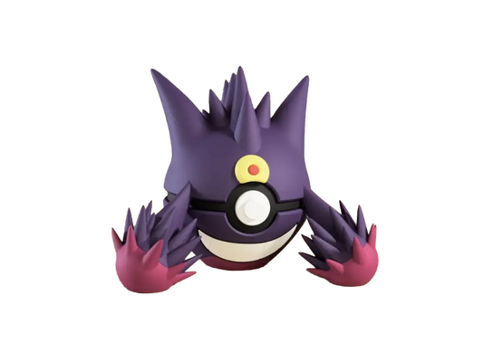 Gengar custom Poké Ball, 3D printed collectible — Classic Design