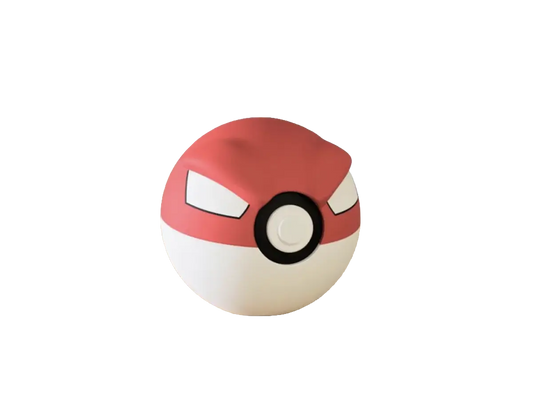Voltorb custom Poké Ball, 3D printed collectible