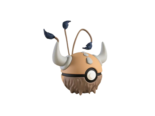 Tauros custom Poké Ball, 3D printed collectible