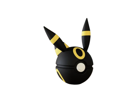 Umbreon custom Poké Ball, 3D printed collectible