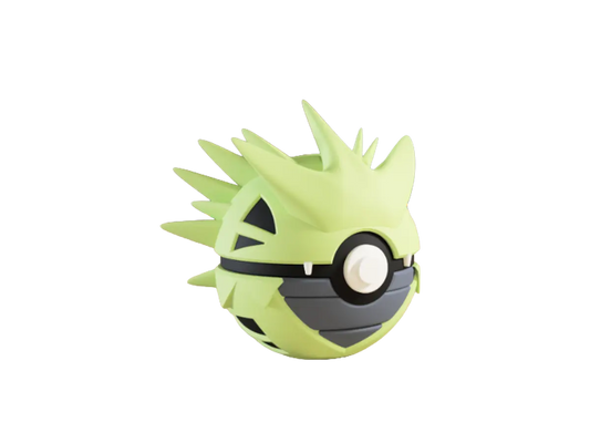 Tyranitar custom Poké Ball, 3D printed collectible