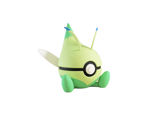 Celebi custom Poké Ball, 3D printed collectible