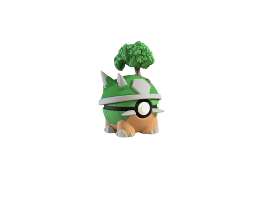 Torterra custom Poké Ball, 3D printed collectible