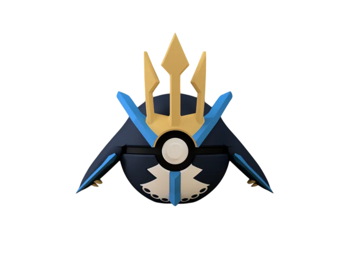 Empoleon custom Poké Ball, 3D printed collectible