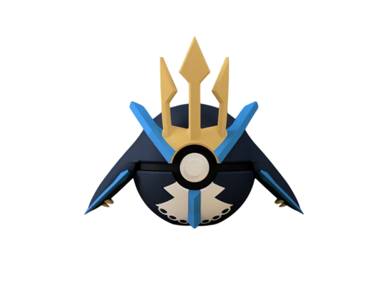 Empoleon custom Poké Ball, 3D printed collectible