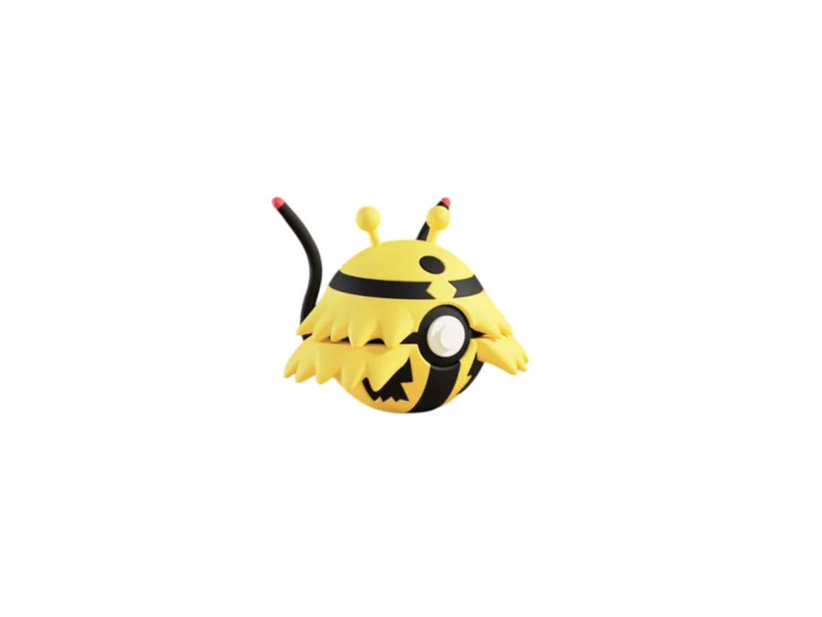 Electivire custom Poké Ball, 3D printed collectible