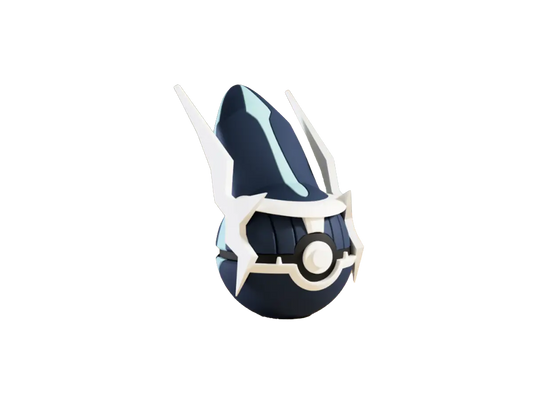 Dialga custom Poké Ball, 3D printed collectible