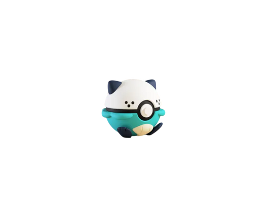Oshawott custom Poké Ball, 3D printed collectible