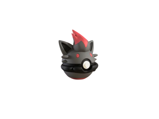 Zorua custom Poké Ball, 3D printed collectible
