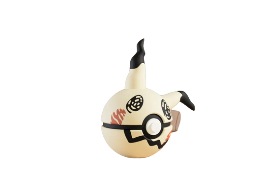 Mimikyu custom Poké Ball, 3D printed collectible