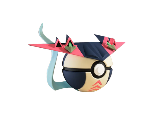 Dragapult custom Poké Ball, 3D printed collectible