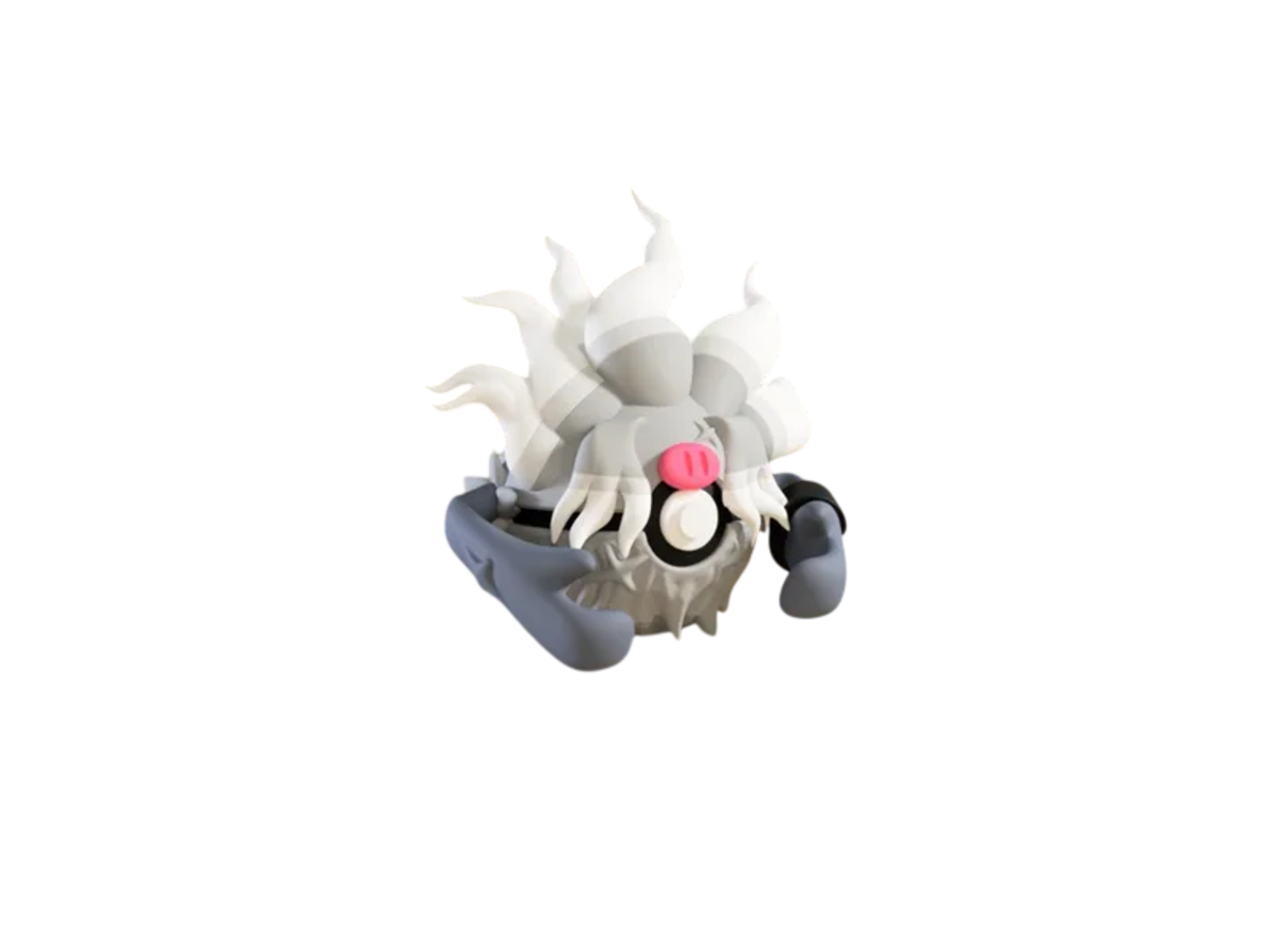Annihilape custom Poké Ball, 3D printed collectible